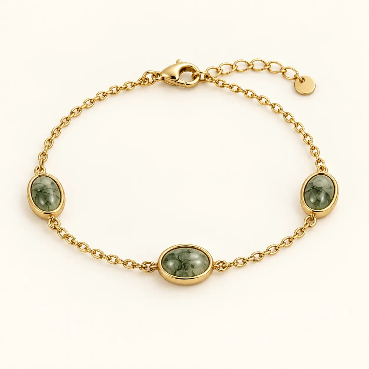 Green-Stone Bracelet — digital collection preview