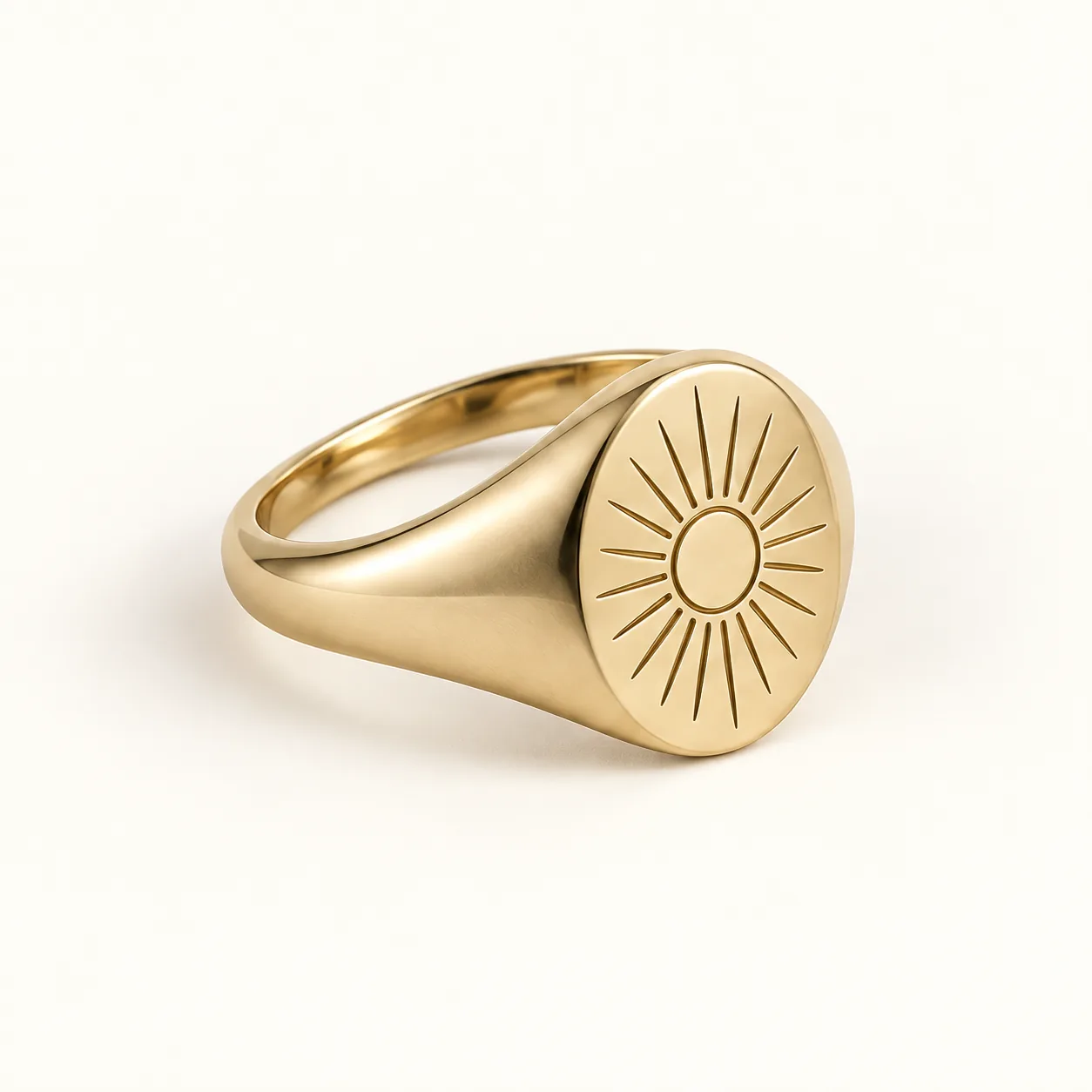 Sunburst Signet — design render